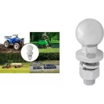 Kula sprzęgu holowniczego IWH 19614, udźwig 2000 kg, 50 mm, stal, srebrna