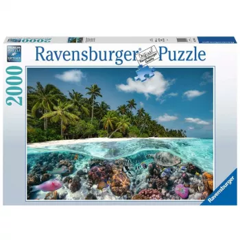 Puzzle Ein Dive in the Maldives (2000 elementów)