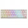 Klawiatura mechaniczna White Shark Wakizashi-2 US czerwony Switch, układ Tenkeyless/US, biała