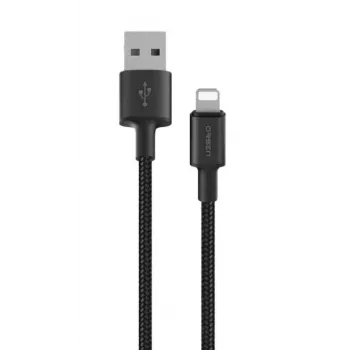 Kabel USB-A – Lightning Orsen S9L 1 m 2,1 A — czarny