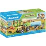 Playmobil 71442 Country: Traktor z przyczepą i zbiornikiem na wodę Świeże zbiory w gospodarstwie Nauka o środowisku Zabawa w odgrywanie ról Zestaw