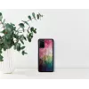 Etui iKins do Samsung Galaxy S20+ — wzór wodnego kwiatu, czarne
