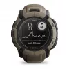 Garmin Instinct 2X Solar Tactical Edition 2,79 cm (1,1) MIP 50 mm Cyfrowy 176 x 176 pikseli Ekran dotykowy Zielony GPS (satelitarny)