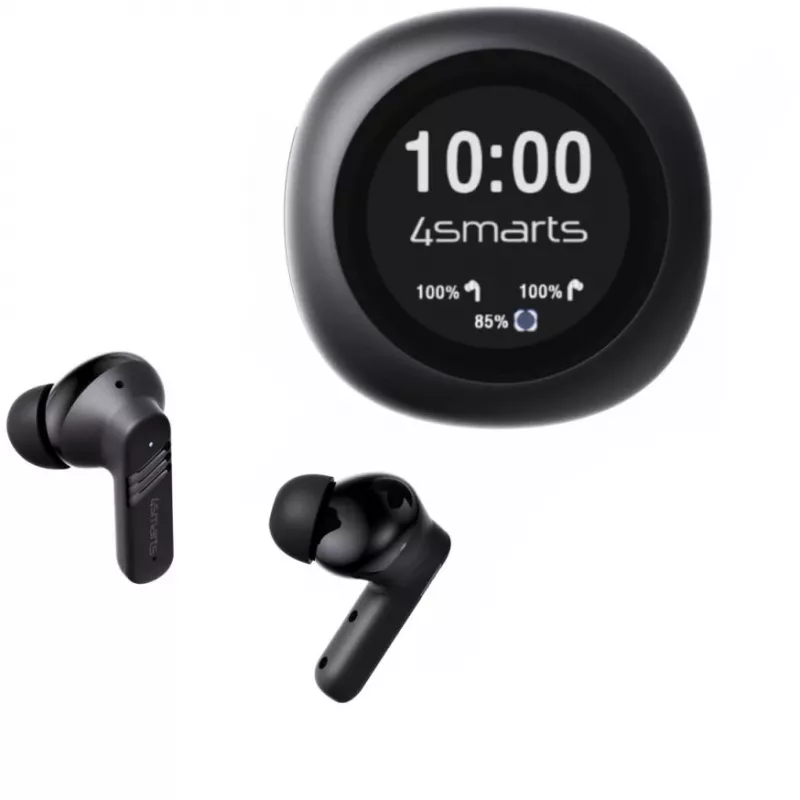4smarts True Wireless In-Ear-Headphones SkyBuds Screen Pro ANC - Słuchawki - 20 KHz