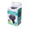 Nadajnik FM VAKOSS TC-B439K Bluetooth USB, 87.5–108 MHz, odtwarzanie z microSD/USB, wyjście 5V/3.1A, wyświetlacz RGB