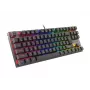 GAMING klawiatura GENESIS THOR 303 TKL CZ/SK RGB BACKLIGHT MECHANICAL czerwony Czarny HOT SWAP