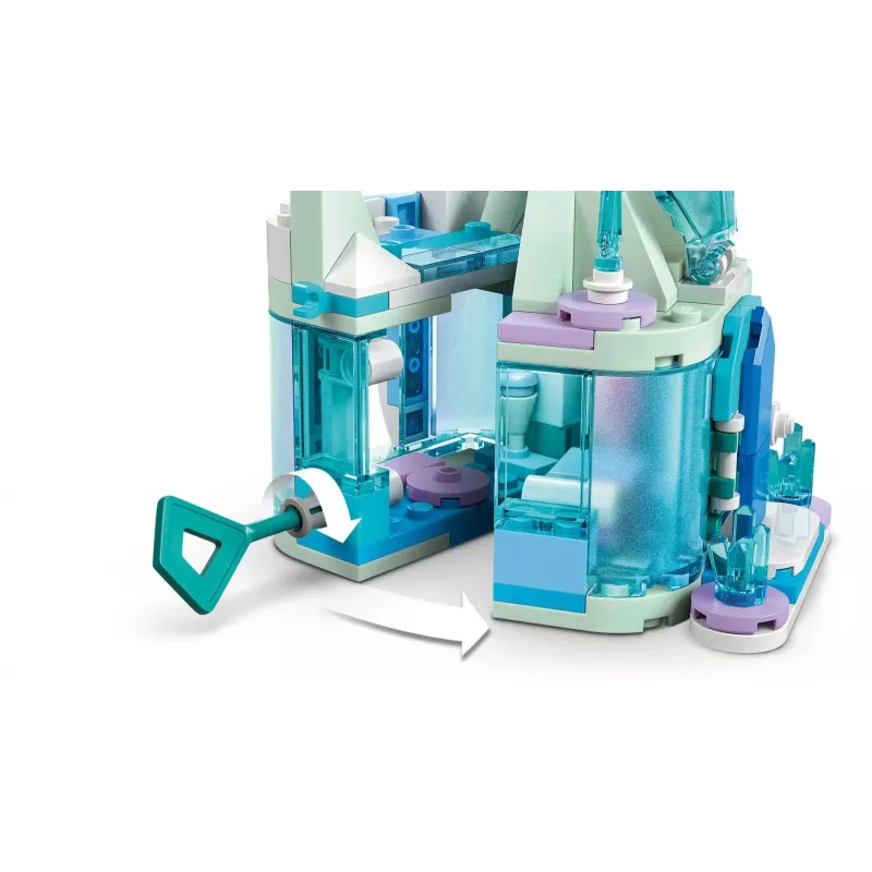 LEGO DISNEY 43278 Mini Zamek Arendelle i Pałac Lodowy Elsy