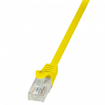 Kabel sieciowy LogiLink 1m RJ-45 Cat5e Żółty