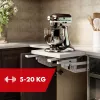 Przedłużenie szafki kuchennej MACLEAN MC-497 winda do szafek wiszących, mechanizm podciągania