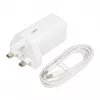 iBOX C-65 Biały, uniwersalna ładowarka GaN 65W, wtyczka UK
