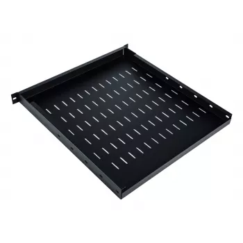 Półka Digitus TN-19-5/9-1U-W-BK Stal Czarny 19 cali 500mm Głębokość