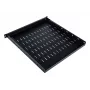 Półka Digitus TN-19-5/9-1U-W-BK Stal Czarny 19 cali 500mm Głębokość