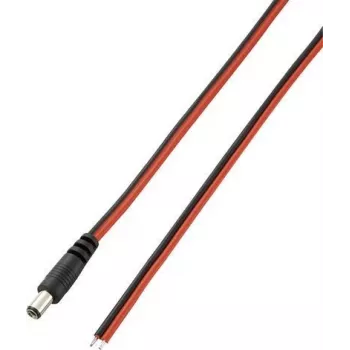 VOLTCRAFT Kabel połączeniowy niskonapięciowy - wtyk niskonapięciowy 5,5 mm 2,5 mm 1 szt. (VC-10906535)