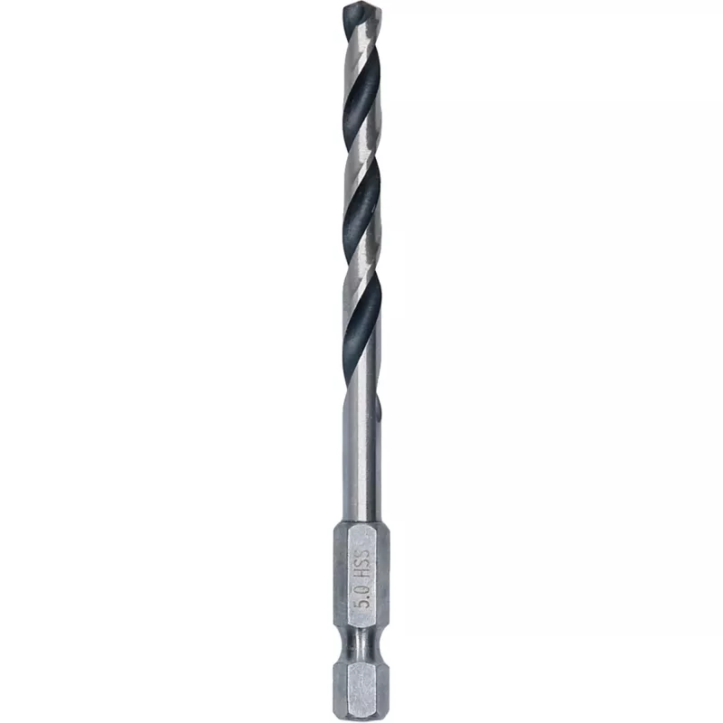 Bosch PointTeQ Hex wiertło spiralne HSS, 5 mm