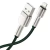 Kabel USB-A do Lightning Baseus 1 m, zielony