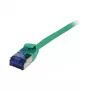 Synergy 21 Kabel krosowy RJ45, CAT6A 500 MHz, 10 m, zielony, U/FTP, cienki okrągły d=3,8 mm, TPE (Superflex), AWG32, Synergy 21 - Cyfrowe/Dane - Sieć