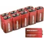 VOLTCRAFT 6LR61 Bateria blokowa 9 V Alkaliczno-manganowa 550 mAh 9 V 10 szt.