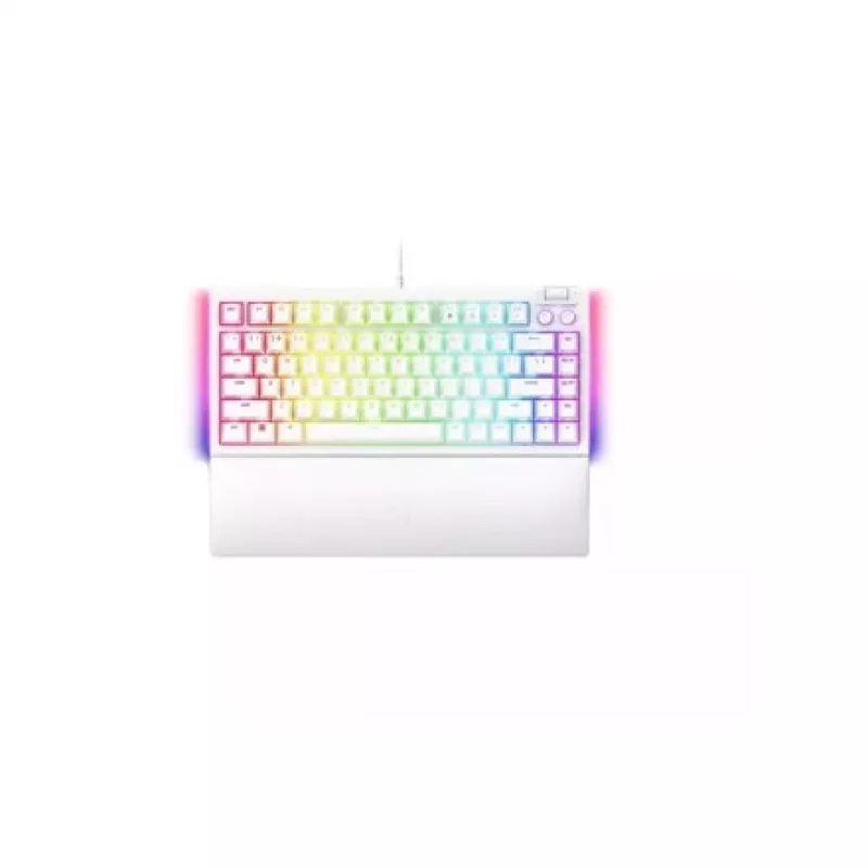 Mechaniczna klawiatura gamingowa Razer CzarnyWidow V4 75% USB QWERTY US English biała