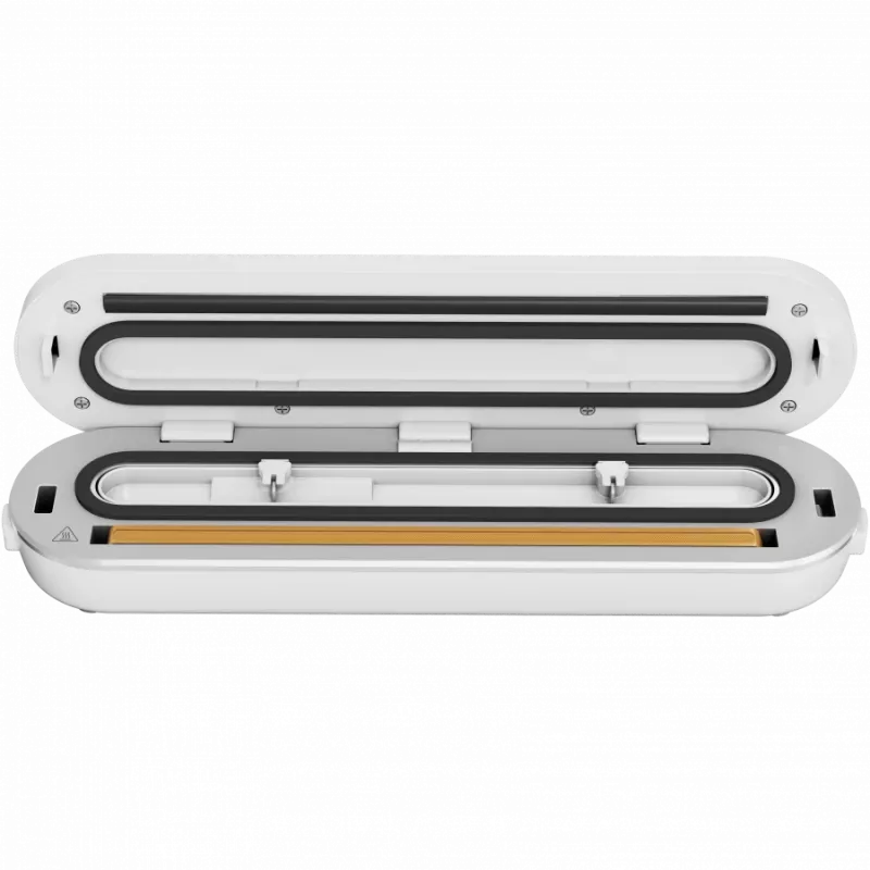 Pakowarka próżniowa, biała, wyświetlacz LED, 80W, -65kPa (±5kPa)