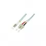 Logilink - kabel krosowy - LC wielomodowy (M) - SC wielomodowy (M) - 5 m - światłowód - 50/125 mikrometrów - OM3 - bezhalogenowy - akwamaryna (1P3LS05)