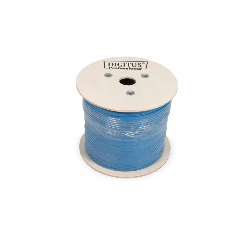 Kabel sieciowy Digitus Cat.6A U/UTP 500m niebieski