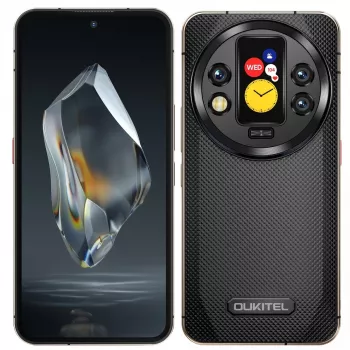 Smartfon Oukitel WP200 Pro 5G 6,7 cala 24 GB/1 TB Czarny