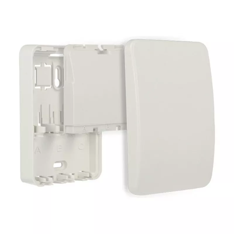 Puszka natynkowa DELOCK 86262 ścienna puszka połączeniowa, 82×120×31 mm, biała