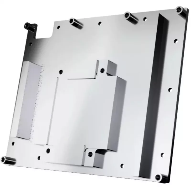 Backplate Alphacool 10260 Aluminium Chrome miedź Czarny 154mm