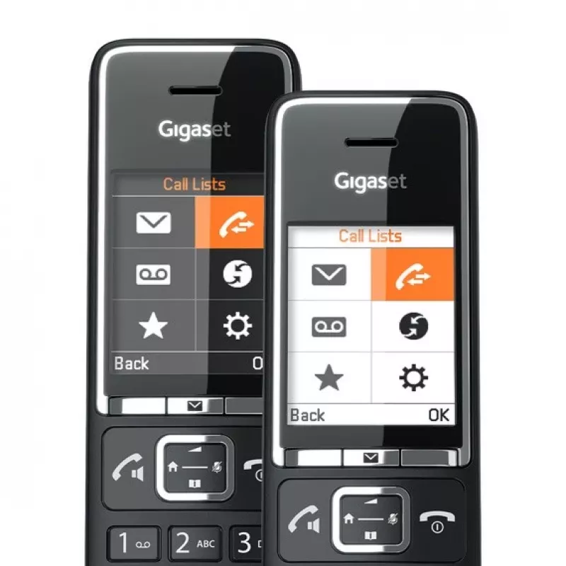 Telefon bezprzewodowy Gigaset Comfort 550 — słuchawka DECT o długim czasie pracy baterii