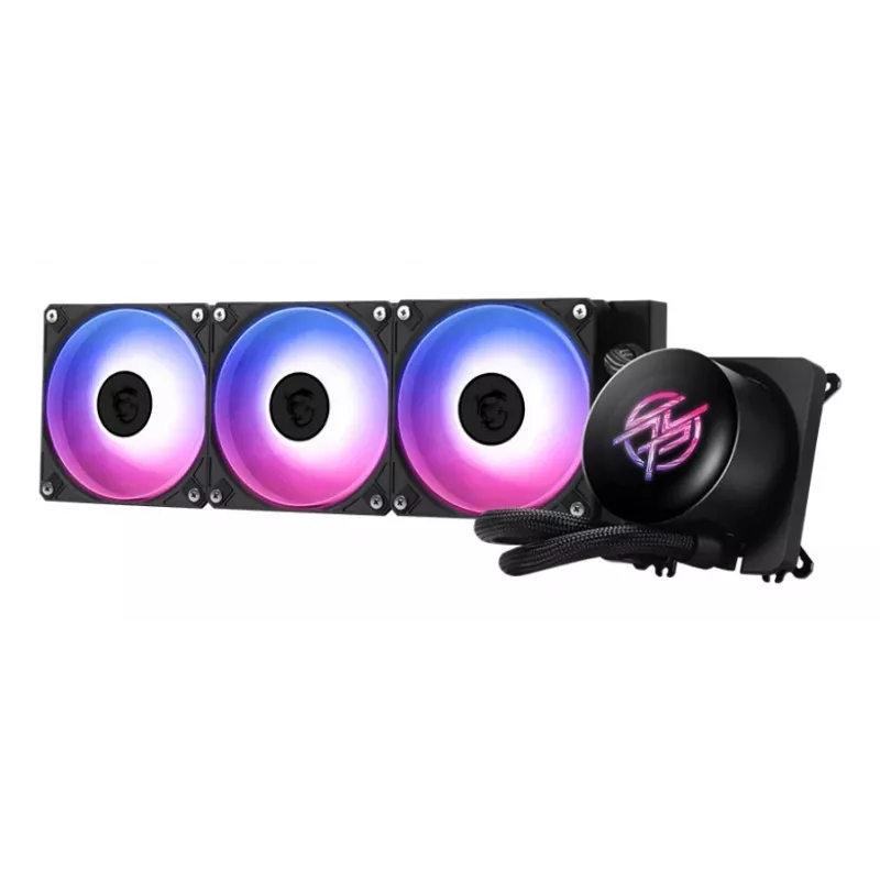 Zestaw chłodzenia cieczą All-in-one MSI MPG CORELIQUID P13 — wentylatory 120 mm, radiator 3-wentylatorowy, obsługa LGA 1851, czarny