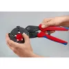 Knipex 97 33 02 zaciskarka do kabli Narzędzie do zaciskania niebieski, czerwony