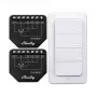 Shelly WiFi Controller Set Shutter BLU RC Button 4 — inteligentny przekaźnik do rolet i żaluzji