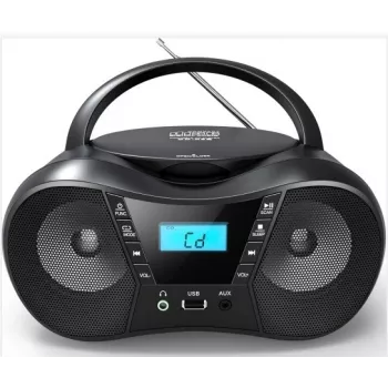 Odtwarzacz radiowy CD LILA2 USB/BT czarny