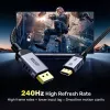 Kabel DisplayPort Unitek C1626GY01-1.5M — 1,5 m, DisplayPort 2.1, męski na męski, 360 Hz, 15360×8640, szary