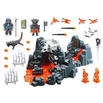 Zestaw Playmobil 70926 Strażnik Kopalni Lawy 5-10 lat Wielokolorowy