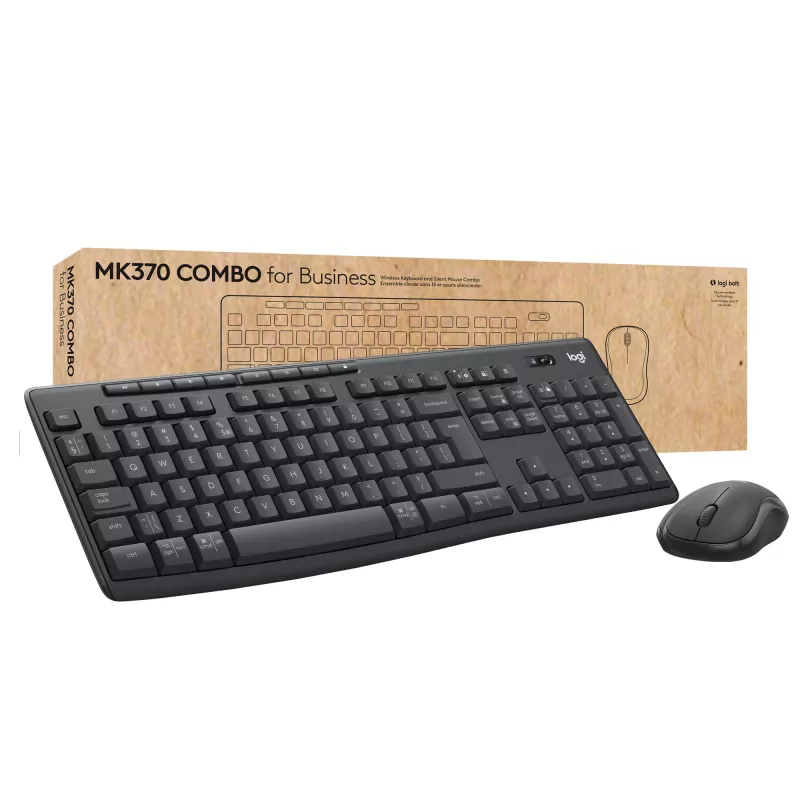 Logitech MK370 Combo for Business - zestaw klawiatura i mysz