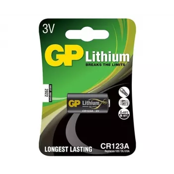 Bateria jednorazowa GP baterie Litowa CR123A