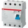 ABB F204 A-63/0,3 - 230 - 400 V - 63 A - typ A - niebieski - szary - IEC/EN 61008 UL 1053 - 70 mm (2CSF204101R3630)