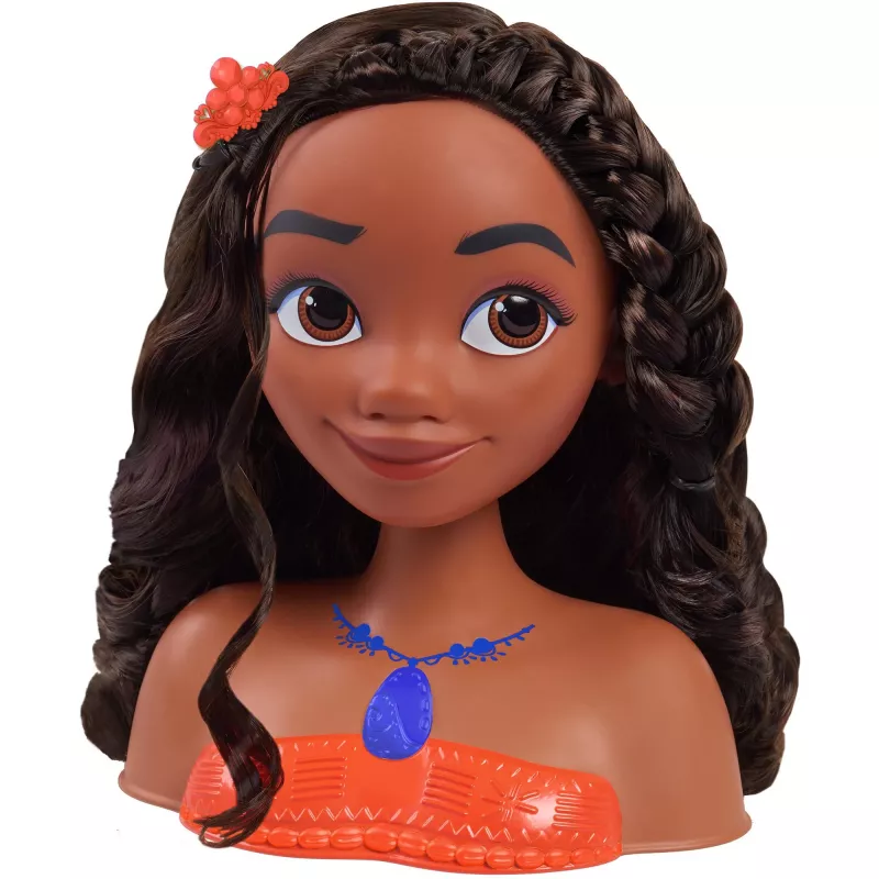 Disney Princess - Vaiana Styling Head, Schmink- and Frisierkopf