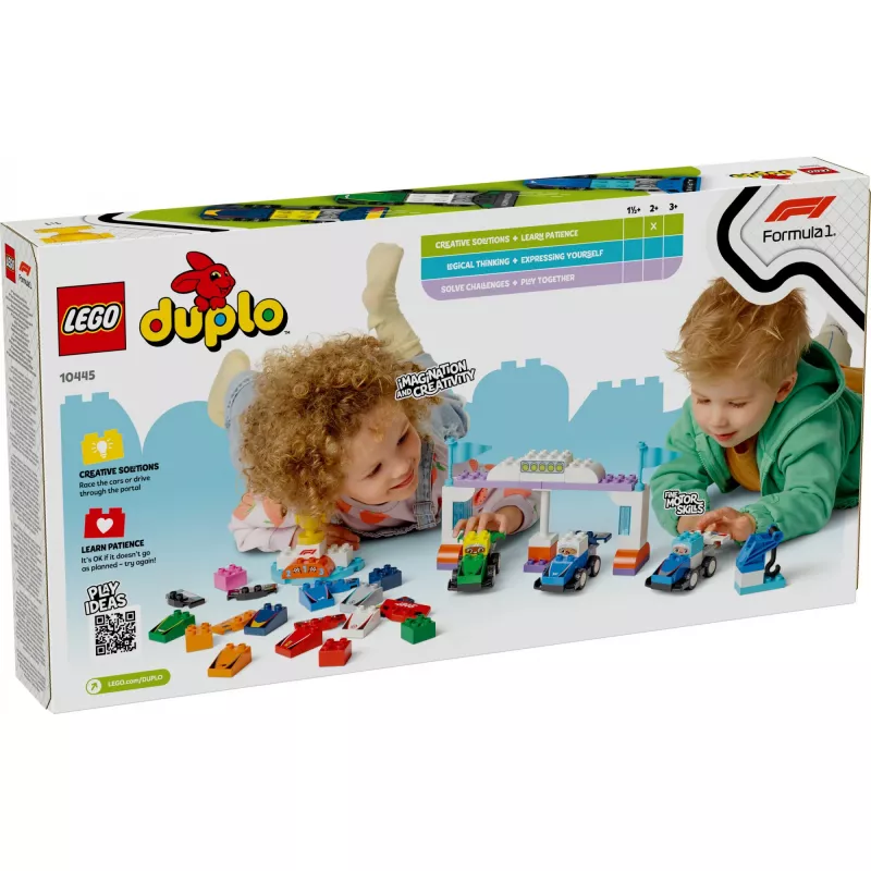 LEGO DUPLO 10445 Wyścigowe Samochody i Kierowcy F1