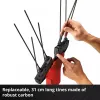 Einhell GE-FS 18/53 Li-Solo Czarny Czerwony Plastik 530 mm 182 cm