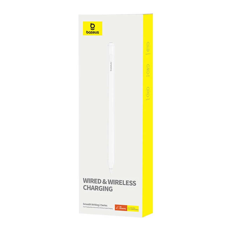 Stylus Baseus Smooth Writing Series P80015804213-00 — aktywny rysik z ładowaniem bezprzewodowym i przewodowym