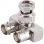 Adapter ShiverPeaks 98820-1 BNC na 2 RCA złącze audio/multimedialne