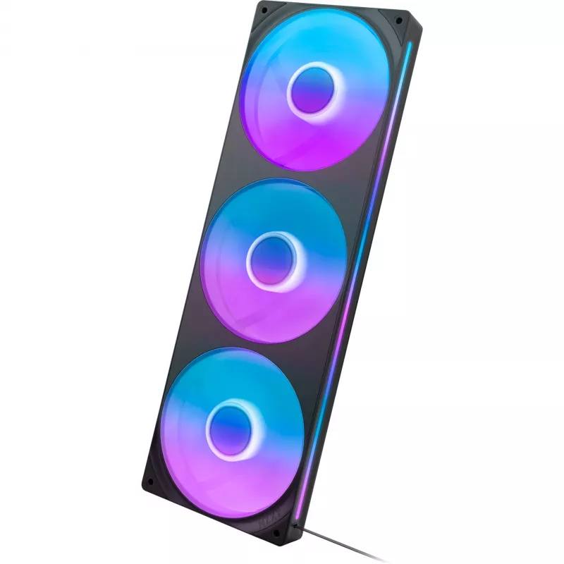 NZXT F360 RGB Core 360mm ARGB 3-Pack Czarny