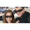 Okulary przeciwsłoneczne WEDO 271 48599 owalne, sportowe, unisex, soczewki polaryzacyjne, nakładki na okulary