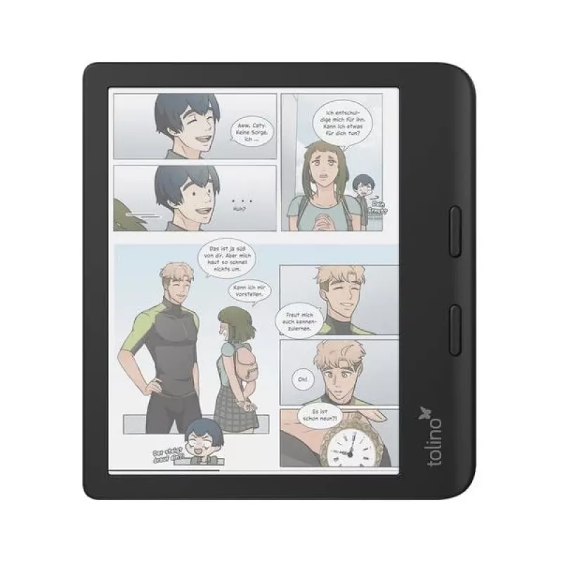 Tolino czytnik e-booków Ekran dotykowy Wi-Fi Czarny