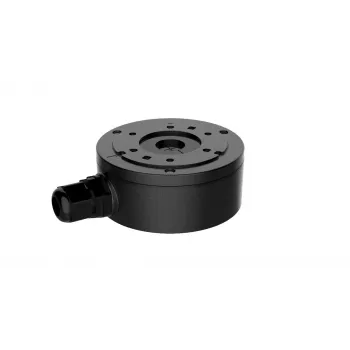 Puszka przyłączeniowa Hikvision DS-1280ZJ-XS Czarna Udźwig 4,5 kg Średnica 10 cm