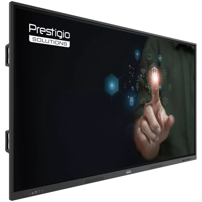 PRESTIGIO SOLUTIONS Multiboard 86 Light Series UHD 4K, Android 13, Wi-Fi, 40TP, rysik dotykowy