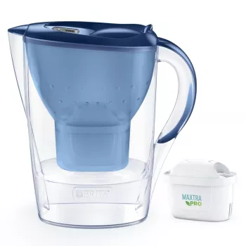 Dzbanek filtrujący wodę BRITA Marella Maxtra Pro 2,4 L, wymienny wkład Maxtra Pro, niebieski