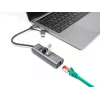 DeLOCK 64282 stacja dokująca do laptopa i replikator portów Przewodowy USB 3.2 Gen 1 (3.1 Gen 1) Type-C Szary (64282)